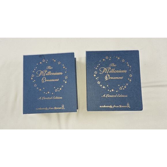 Roman Inc. Millennium Series Ornaments – “The Annunciation” & “Gentle Love” - Picture 2 of 8